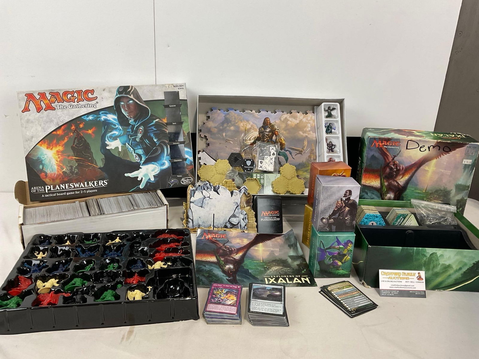 Magic the Gathering Arena of the Planeswalkers Boardgame, Explorers of Ixalan, & Variety of Cards & (1 of 10)