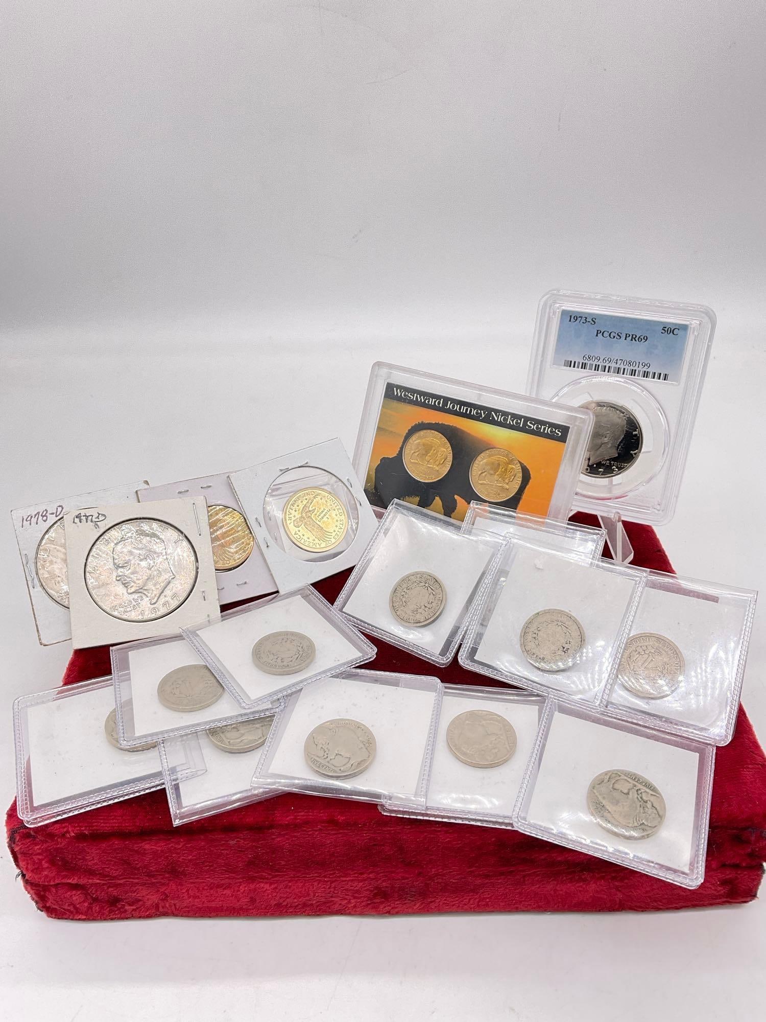 Large selection of Us coins see description & pics (1 of 4)