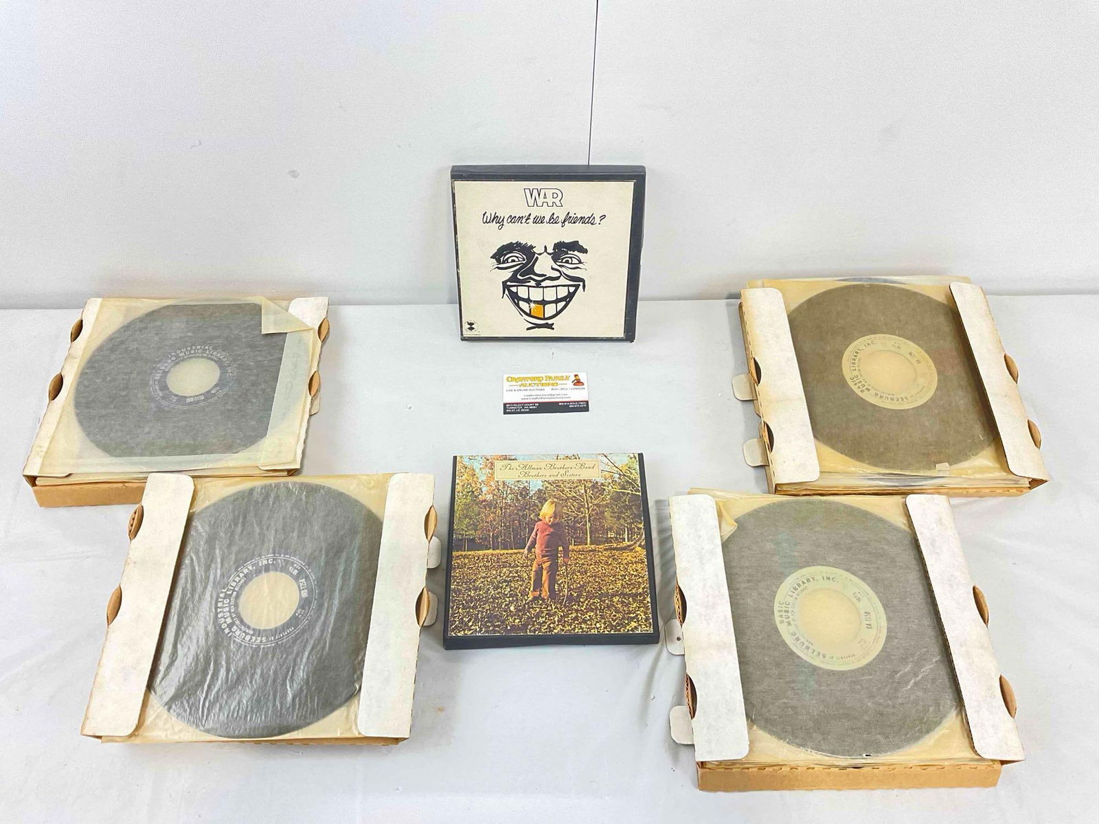 10+ pcs Vintage Music Collection, incl. Seeburg Background Music Discs & More! See pics. (1 of 9)