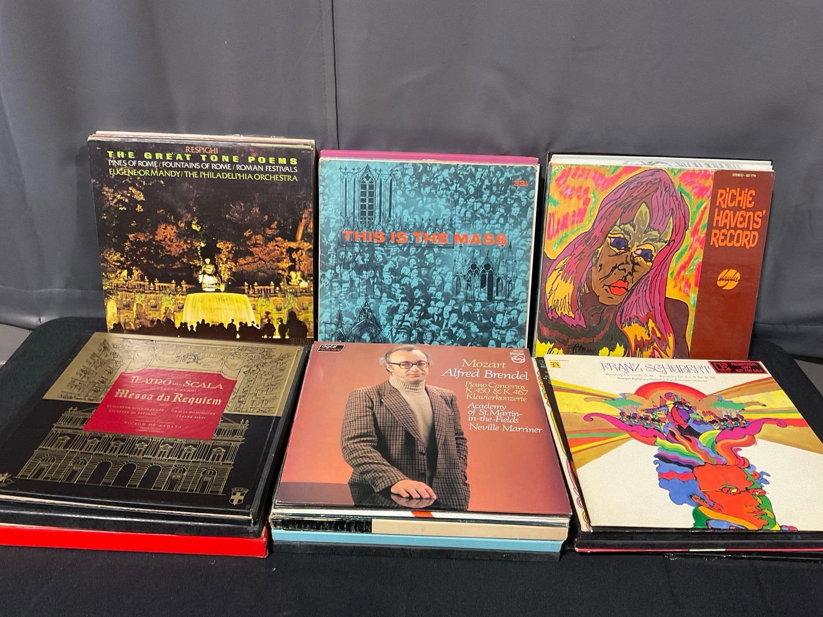30+ Vinyl Albums & Collections, Schubert, Orchestra, Lainie Kazan, Ravi Shankar, Jazz, & more (1 of 4)