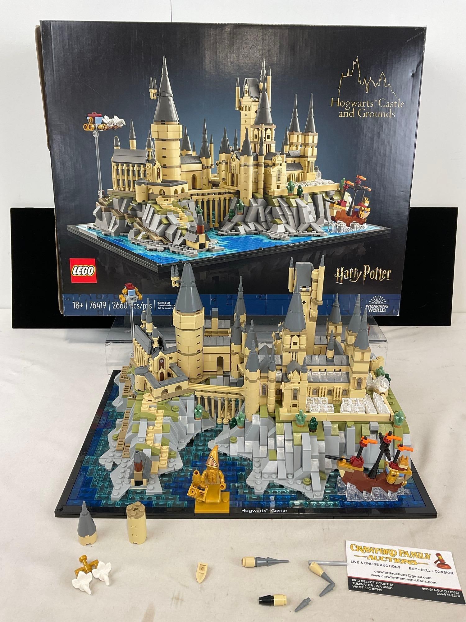 LEGO Harry Potter Hogwarts Castle & Grounds Set, #76419 2660 pcs, largely complete (1 of 7)