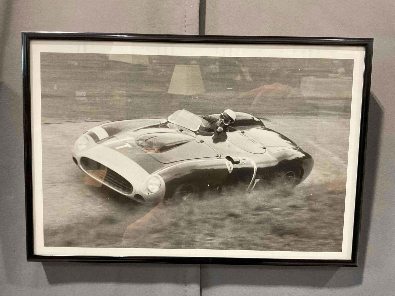 Framed Photo Print of Castelloti Driving Ferrari 860 Monza at Nurburgring 1000km Race, 1956. (1 of 5)