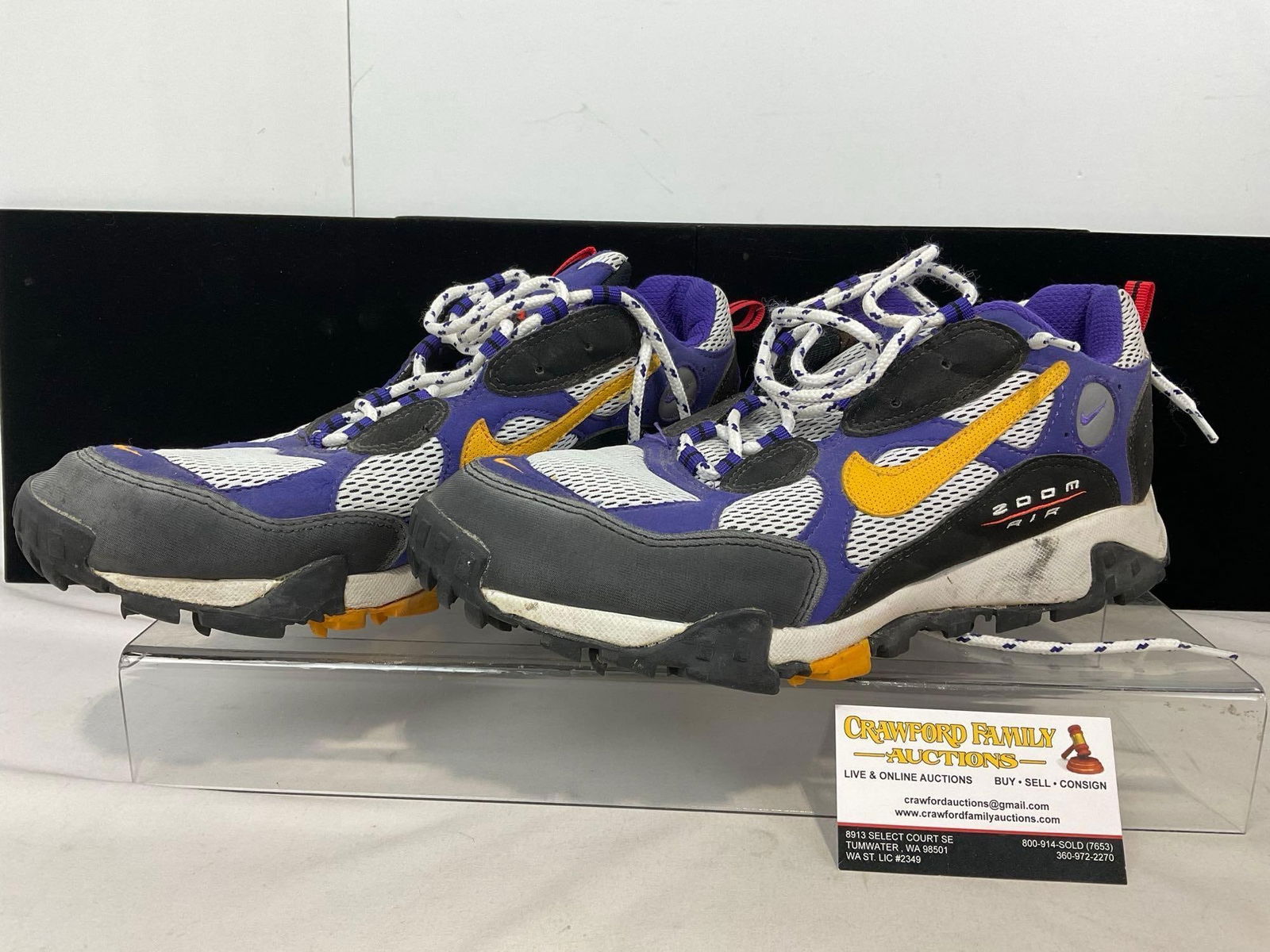 Nike Vintage Air Zoom Terra Albis Concord Taxi Shoes, Mens Size 11.5, needs cleaning (1 of 5)