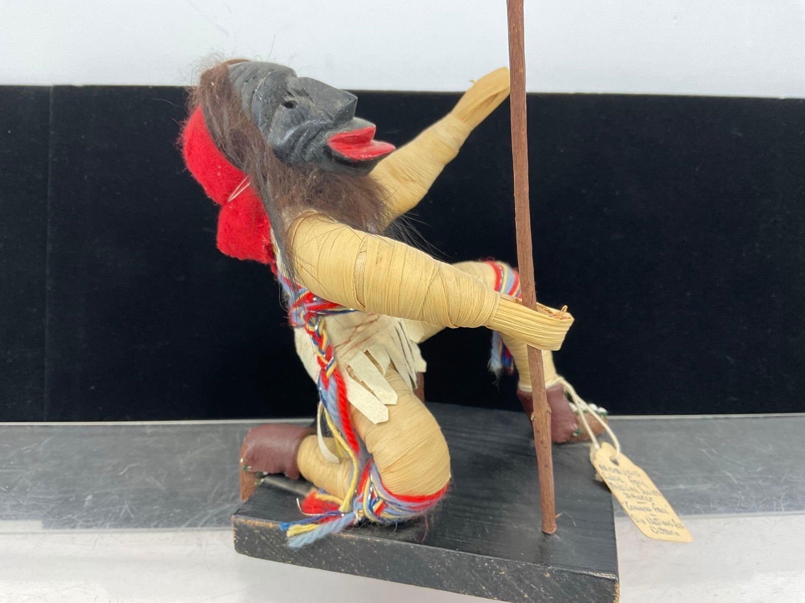 Native American Iroquois False Face Medicine Society Dancer Common Face, 6 Nations Res. Ont. Canada - 4