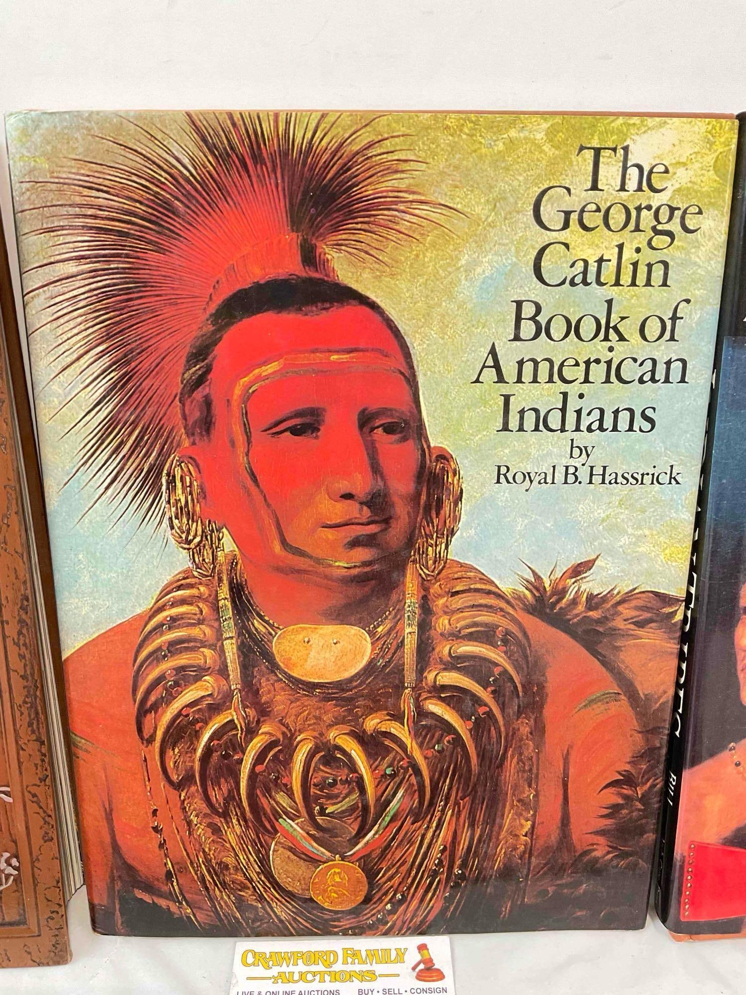 5 pcs Vintage Book Assortment, incl. Encyclopedia of North American Indian Tribes & More! - 3