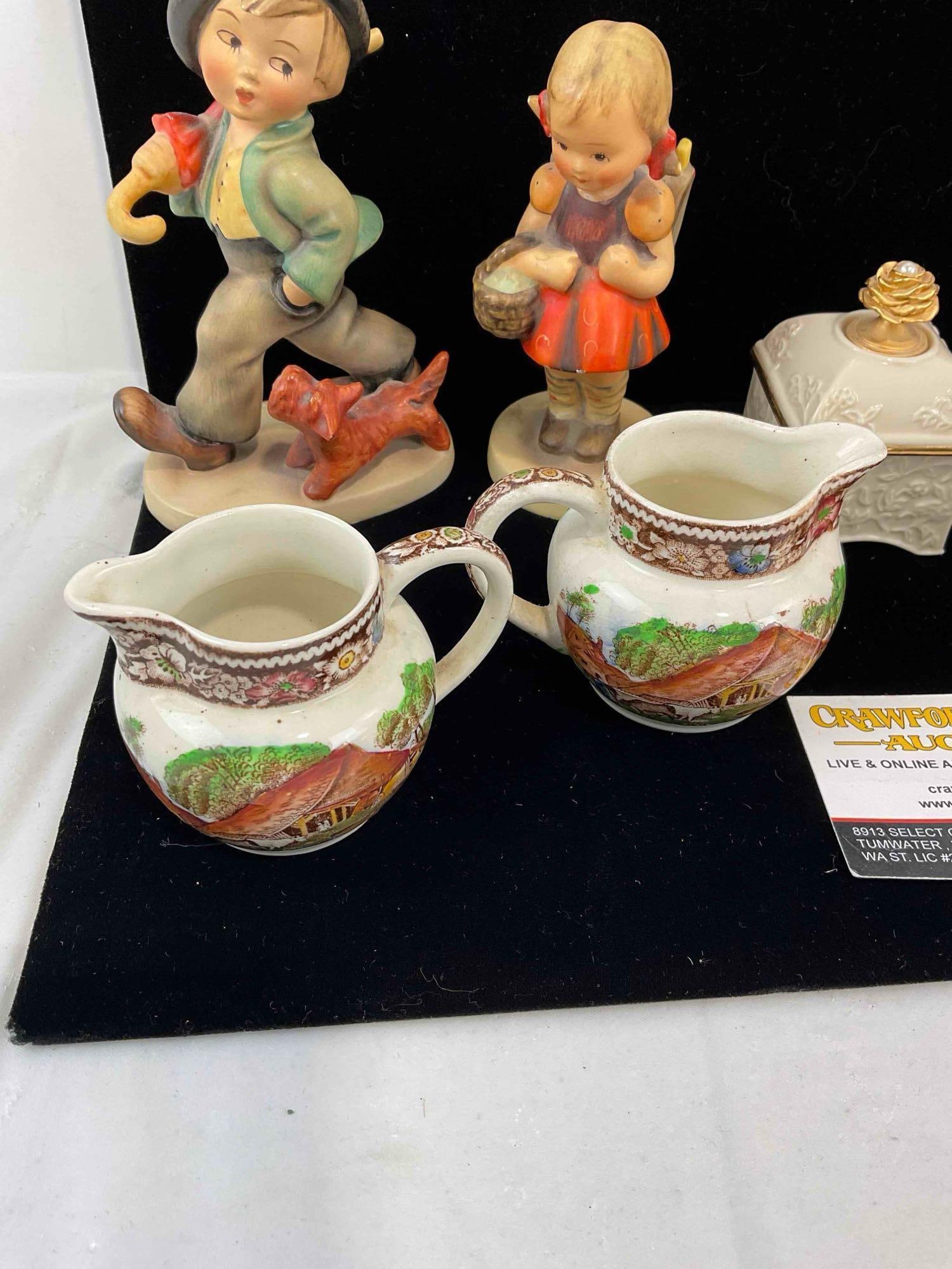 6 pcs Vintage Porcelain Collectibles, incl. Hummel, Lenox & Royal Doulton. Very Good Condition. - 3