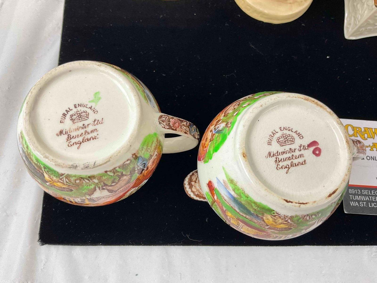 6 pcs Vintage Porcelain Collectibles, incl. Hummel, Lenox & Royal Doulton. Very Good Condition. - 9