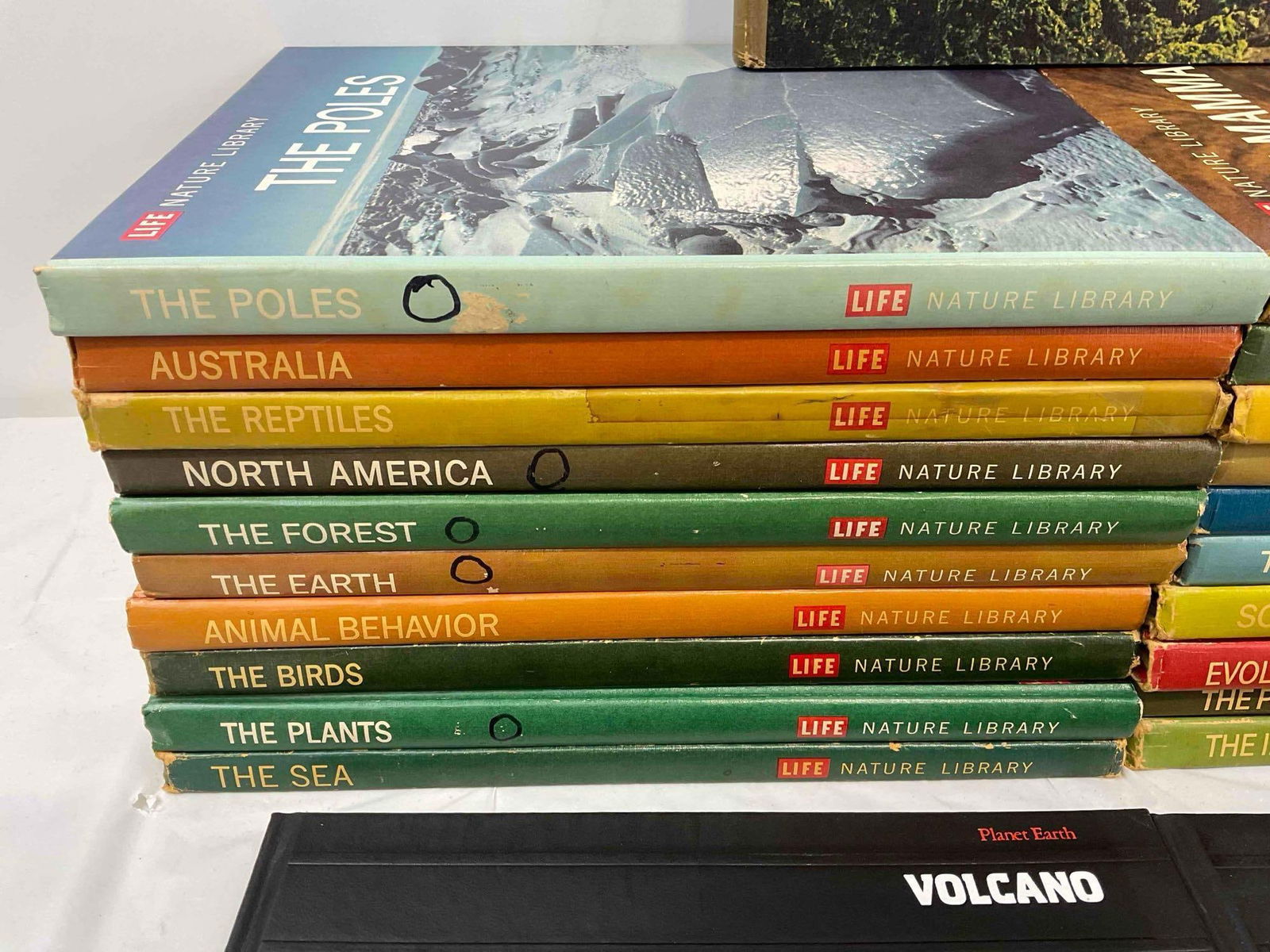 23 pcs Time Life Hardcover Volumes Nature Books, incl. 21x Nature Library & 2x Planet Earth. - 3