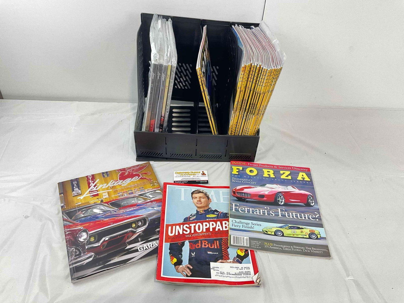 40+ pcs Automobile & Car Racing Magazine Issues, incl. Linkage, Time & Forza. See pics & desc. (1 of 9)