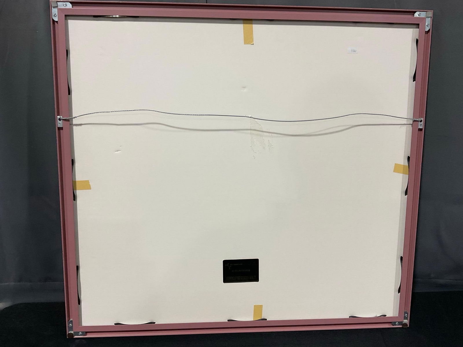 Framed Veloy Vigil Watercolors Poster, 27h x 29w inches, Abstract Expressionist Native Art - 4