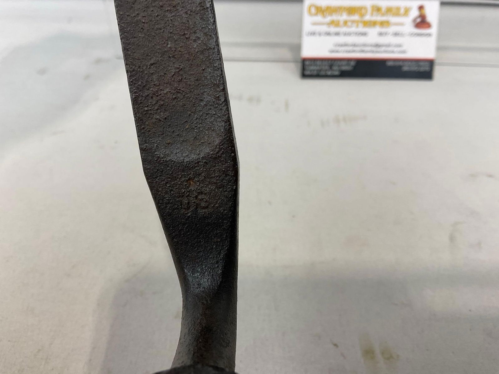 Civil War Era Bayonet, poss Confederate, Triangular Blade w/ Socket, 18 inch blade - 3