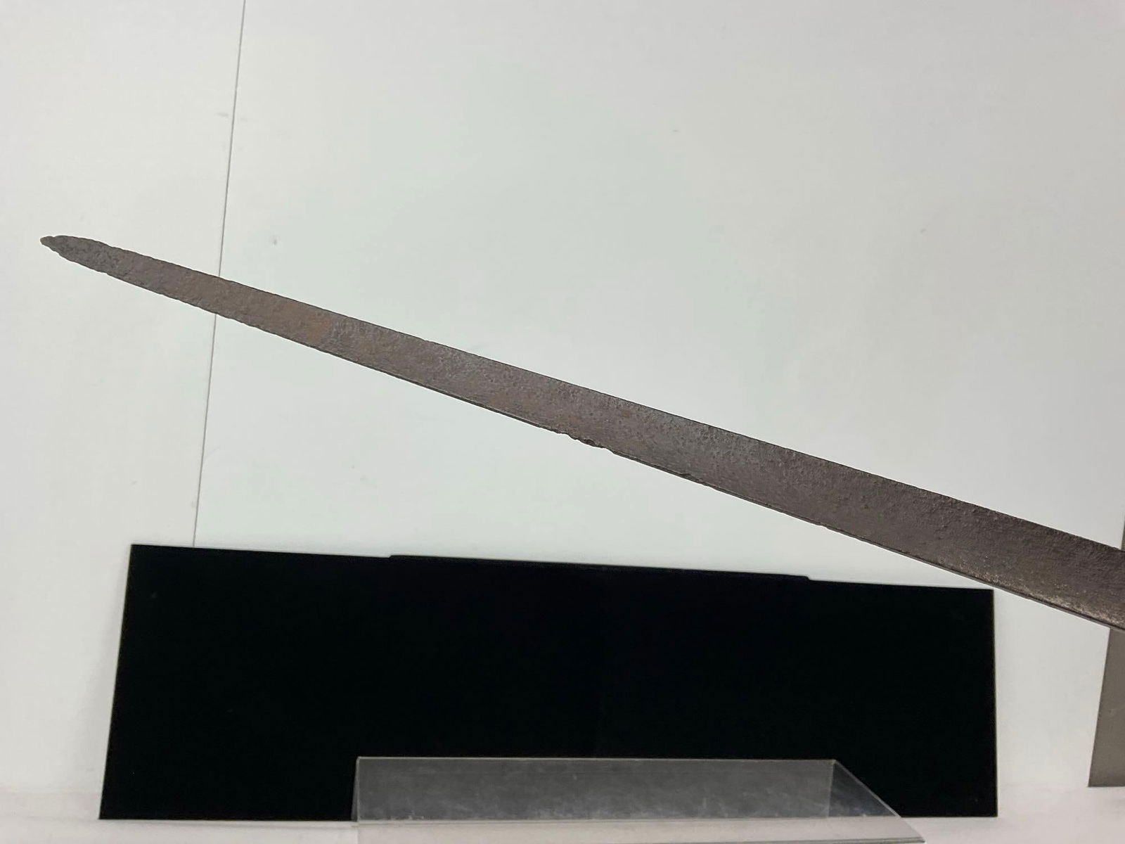 Civil War Era Bayonet, poss Confederate, Triangular Blade w/ Socket, 18 inch blade - 4