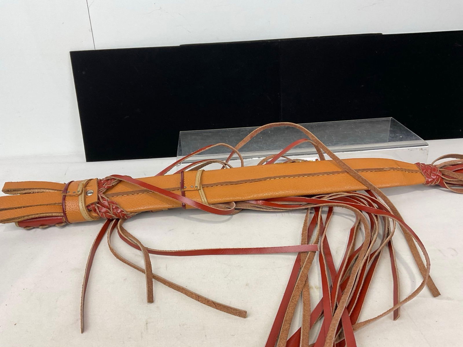 Busquen La Marca, Cabeza de Caballo, 21 inch blade, Leather Sheath w/Leather Tassels - 6