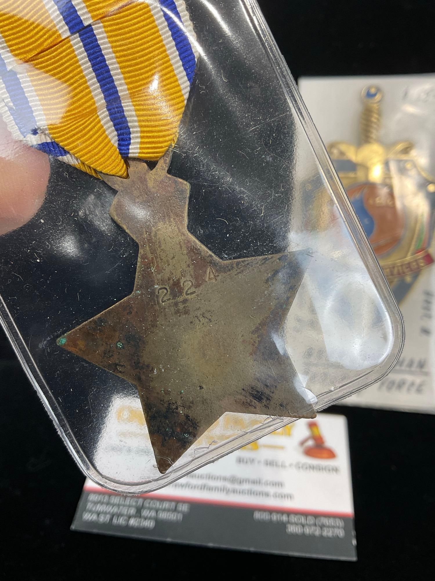 3 Medals, Pakistan Republic Day 1956, Pakistan Bahawalpur Victory Star & Azerbaijan Security Force - 4