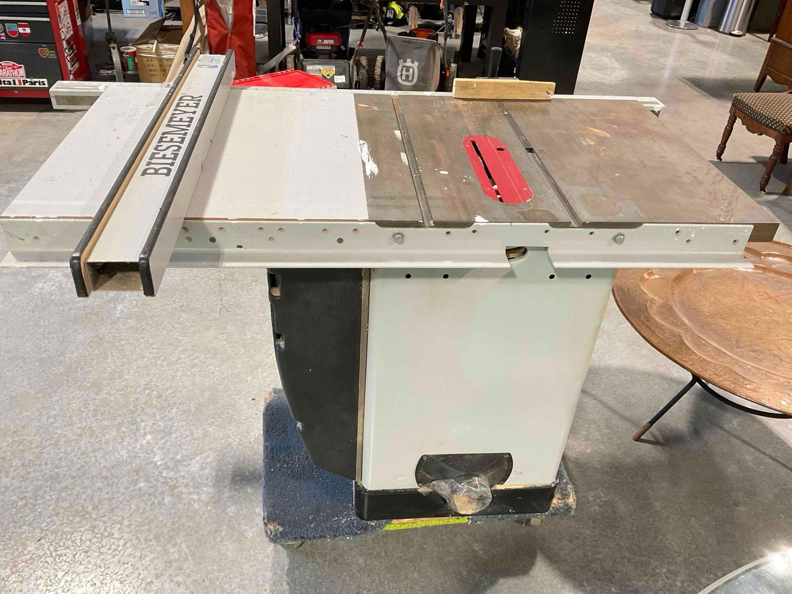 Delta Unisaw 10" Tilting Table Saw Model 36-812 w/ Biesemeyer Fence. Tested, Works. See pics. - 6