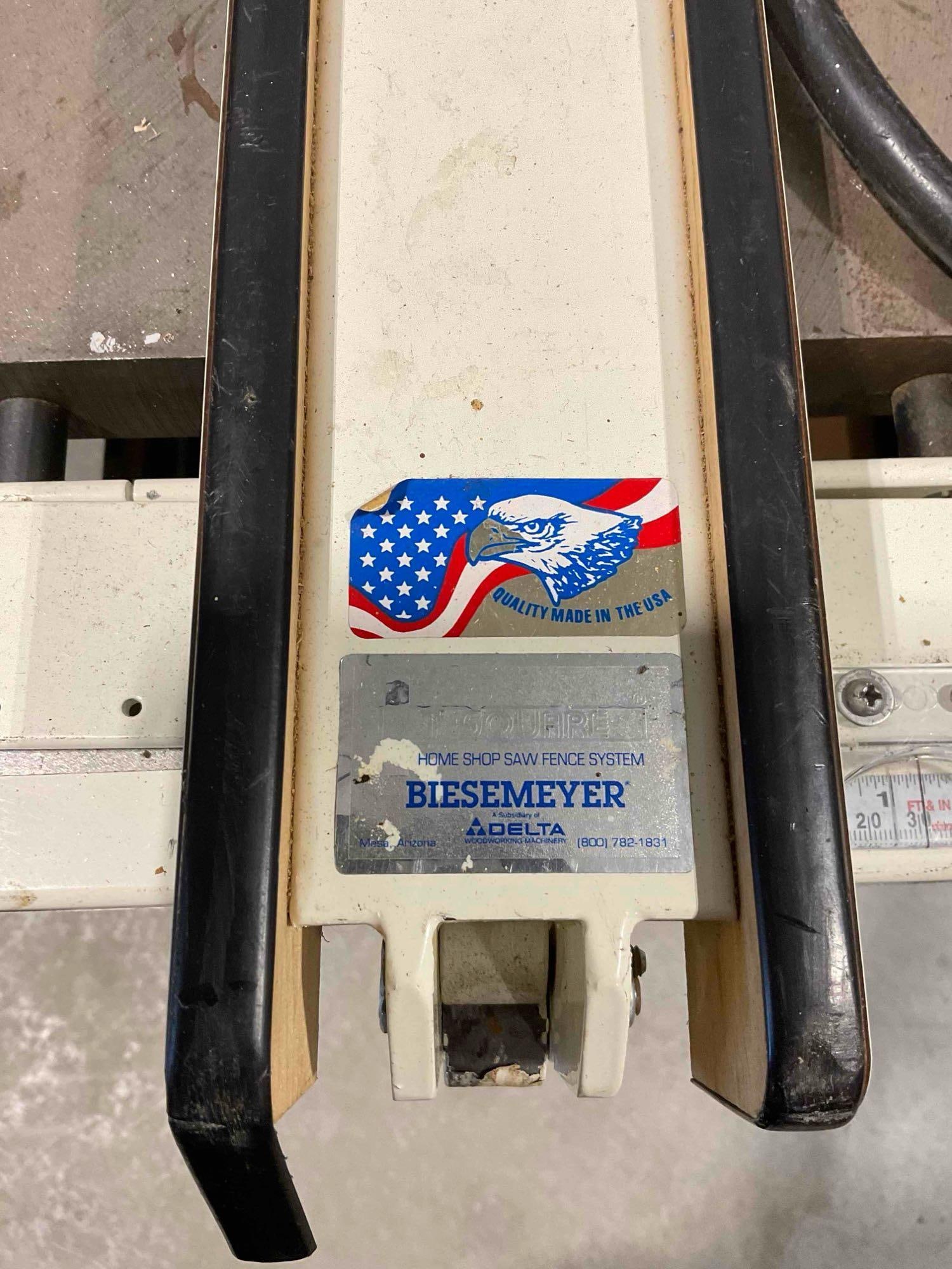 Sears Craftsman 10" Bench Saw Model 113.229110 w/ Biesemeyer Fence System. Tested, Turns On. - 3