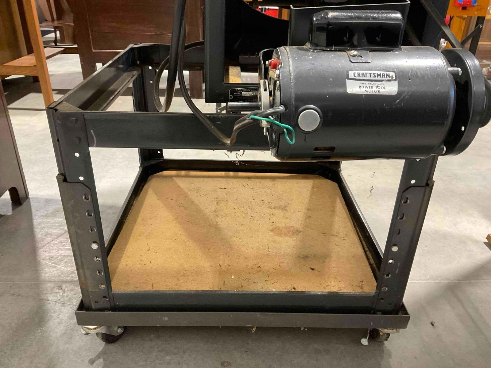 Sears Craftsman 10" Bench Saw Model 113.229110 w/ Biesemeyer Fence System. Tested, Turns On. - 8