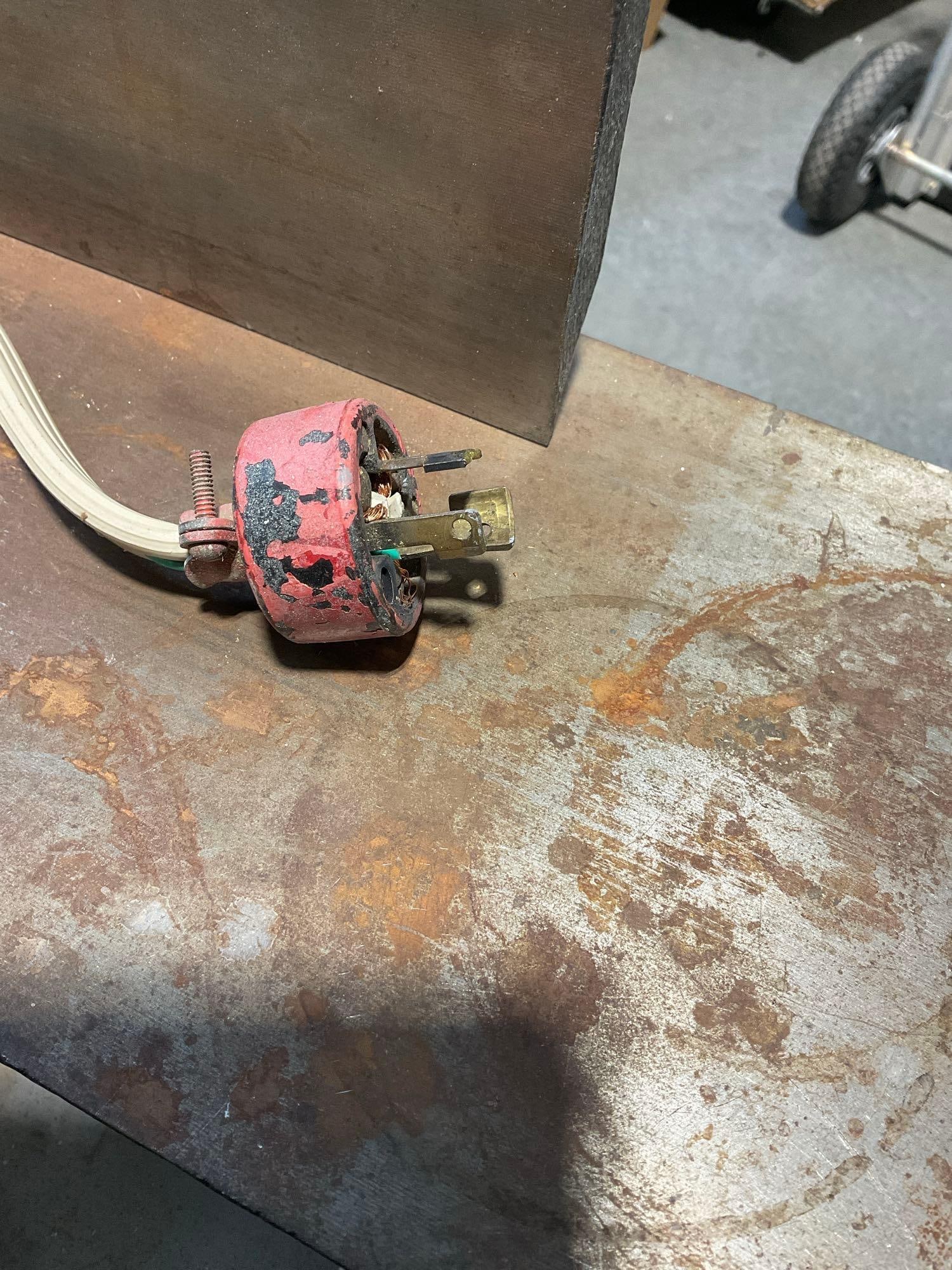 AMT 6" Joiner Model No 112308 Built into a Sawdust Collection Cabinet. - 12