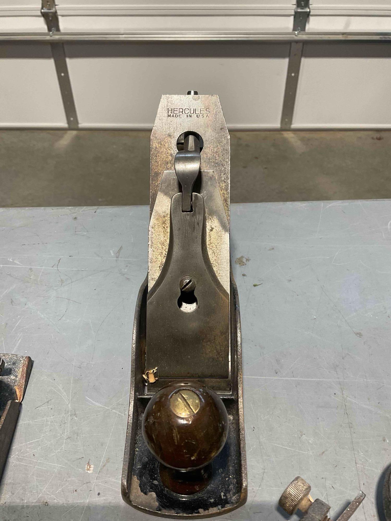 Collection of Vintage Wood Planes, Spoke Shaves And Edge Planes including 5x Stanley Brands - 5