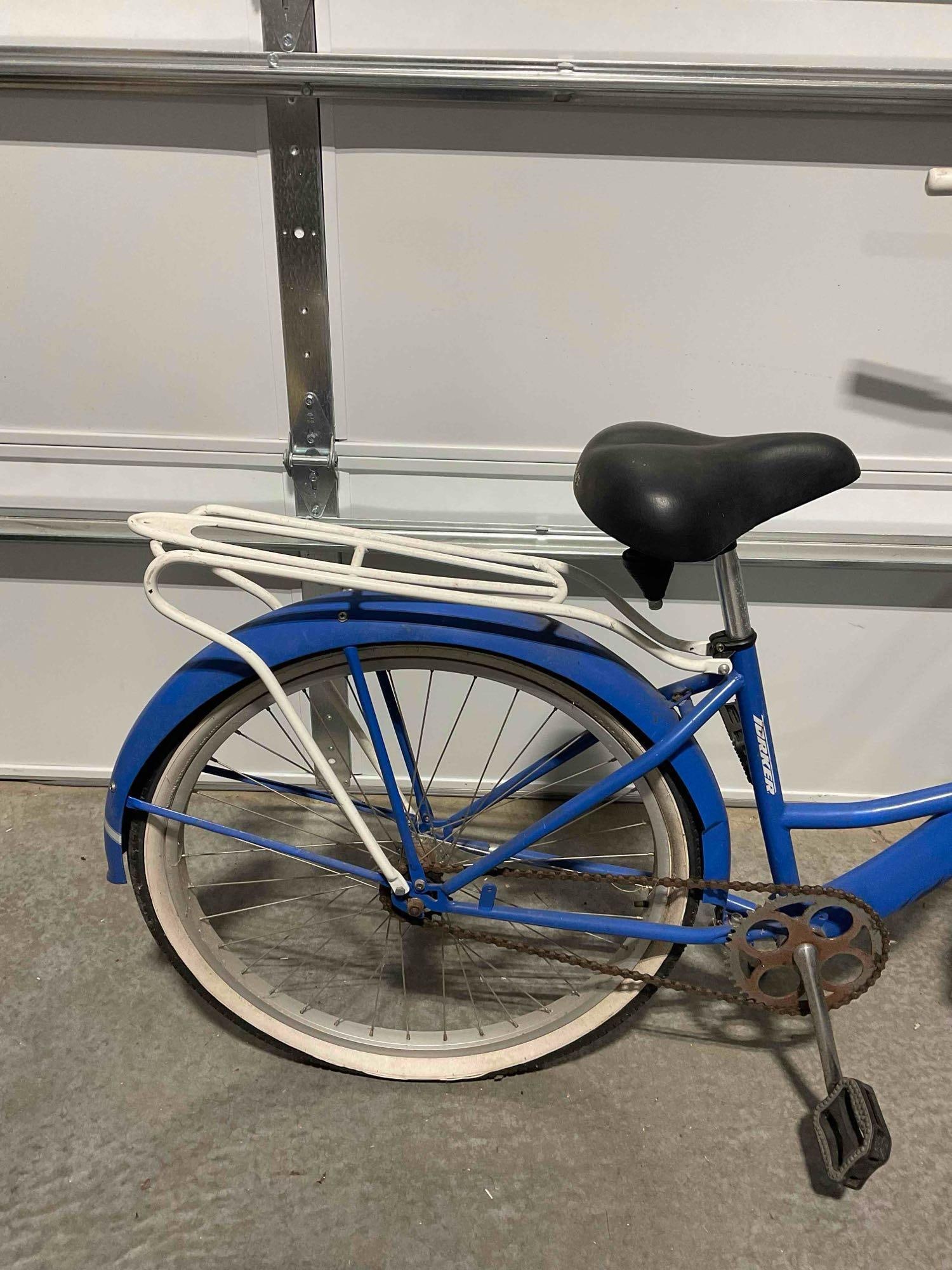 Torker City Bike with Luggage Rack, and Detachable Basket, Pedal-back Breaks. - 3