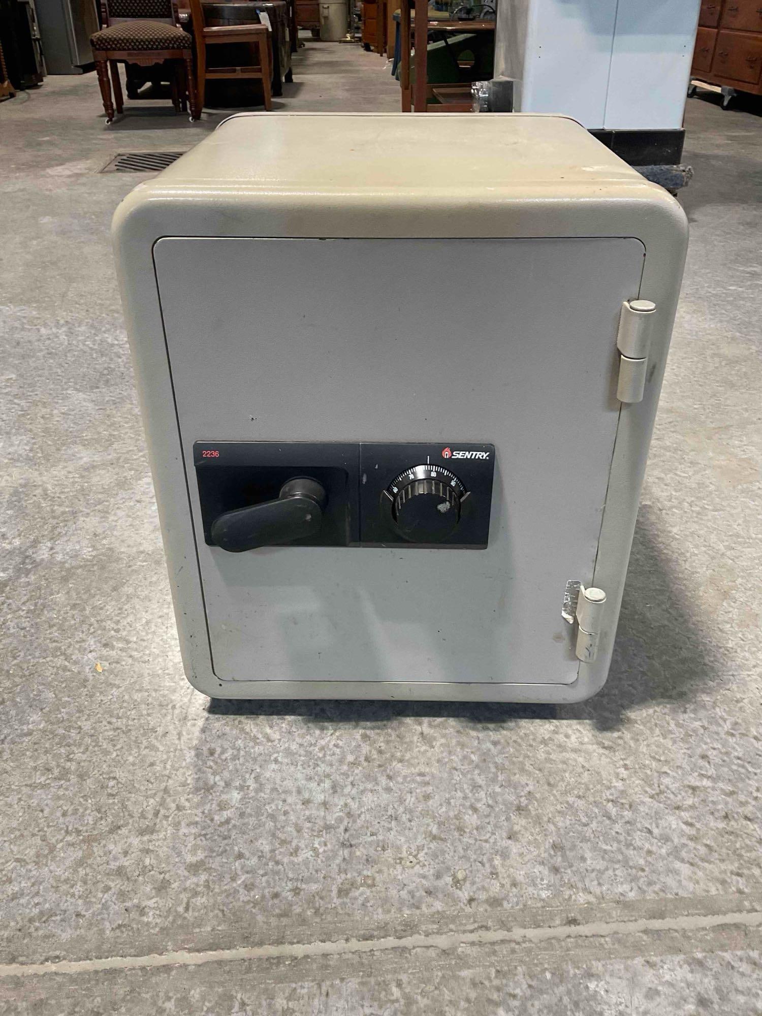 Sentry Brand Combination Fire Safe. Lock is Tested and Fully Functional (1 of 8)