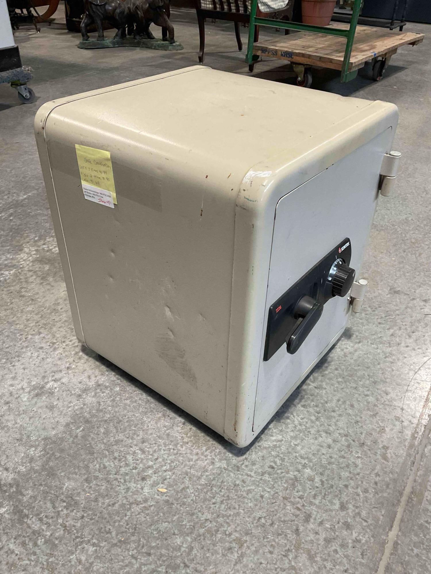 Sentry Brand Combination Fire Safe. Lock is Tested and Fully Functional - 2
