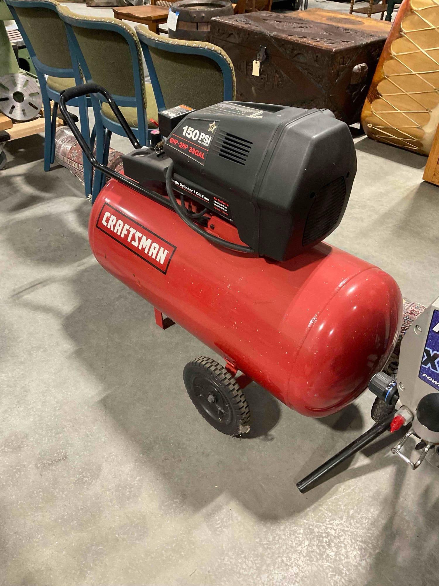 Craftsman 33Gal Air Compressor Model No. 919.167342. Tested and Working - 2
