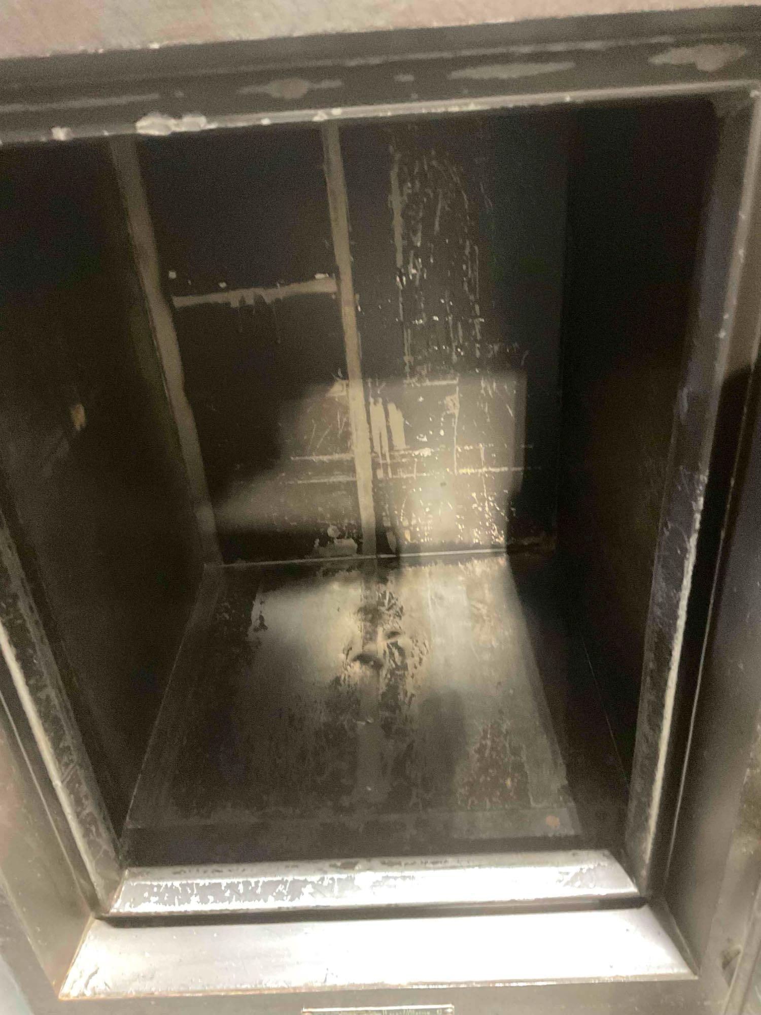 Vintage Herring-Hall Marvin Safe Co. Combination Floor Safe. No Code, Cannot Be Locked, As Is. - 8