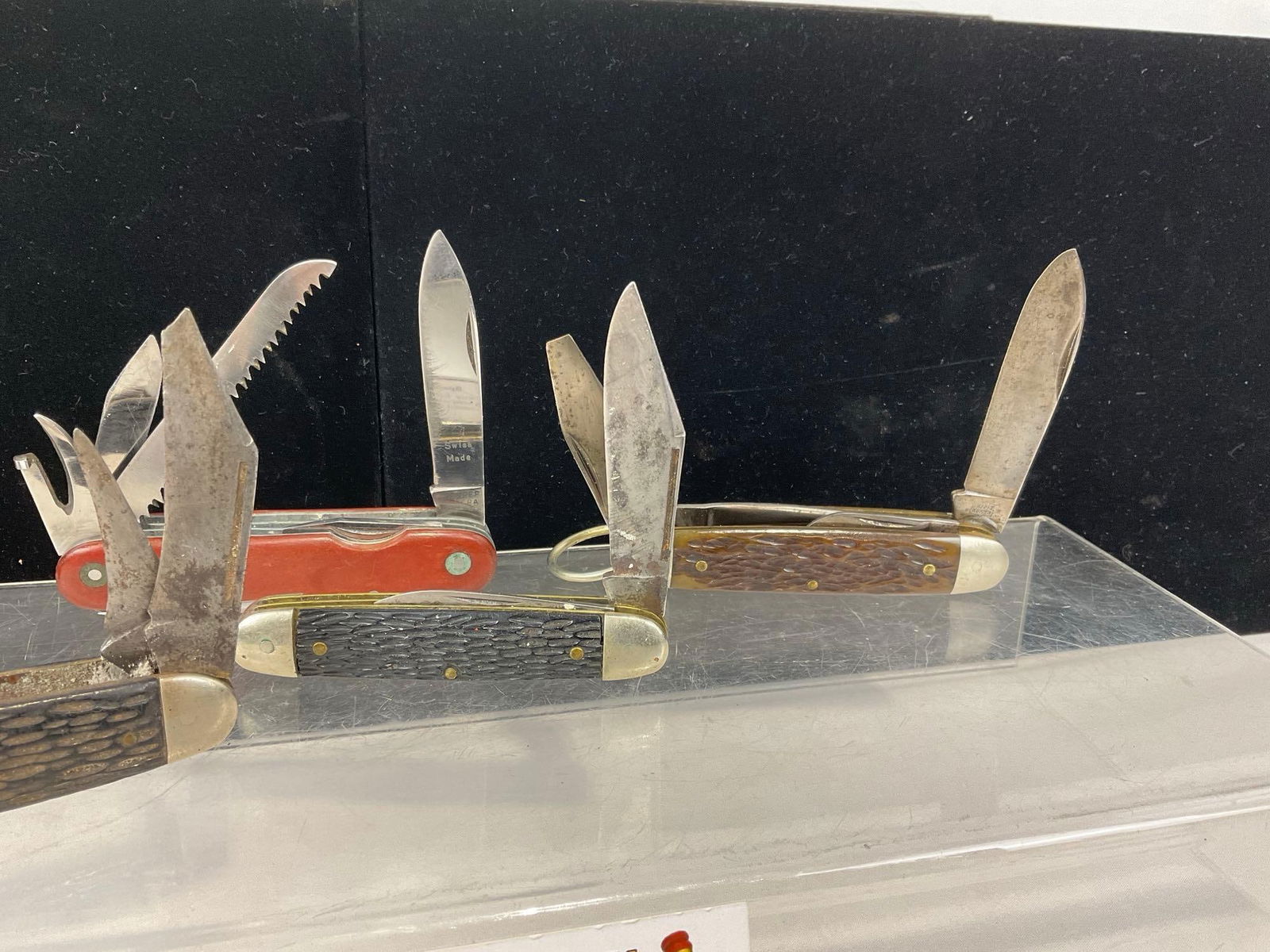 5 Multi Blade Knives, Imperial, Pal Cutlery, Swiss Made Enger, & more - 3