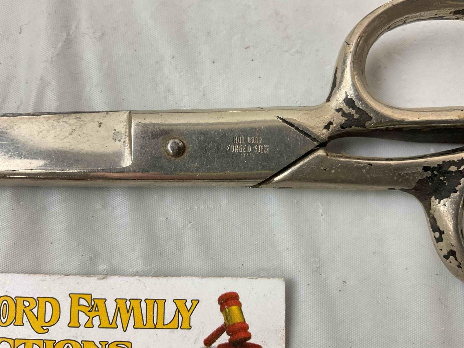 6 pcs Vintage Steel Scissors & Tailoring Shears, incl. Keen-Kutter, Wiss, Western & More. See pics. - 2