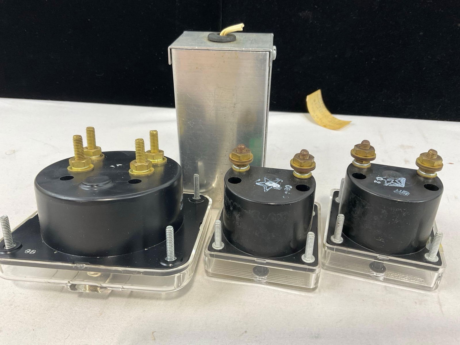 Sim-Ply-Tron Pyrometer, API Instruments MicroAmps, & more, Custom Box, Knobpot Bourns - 3