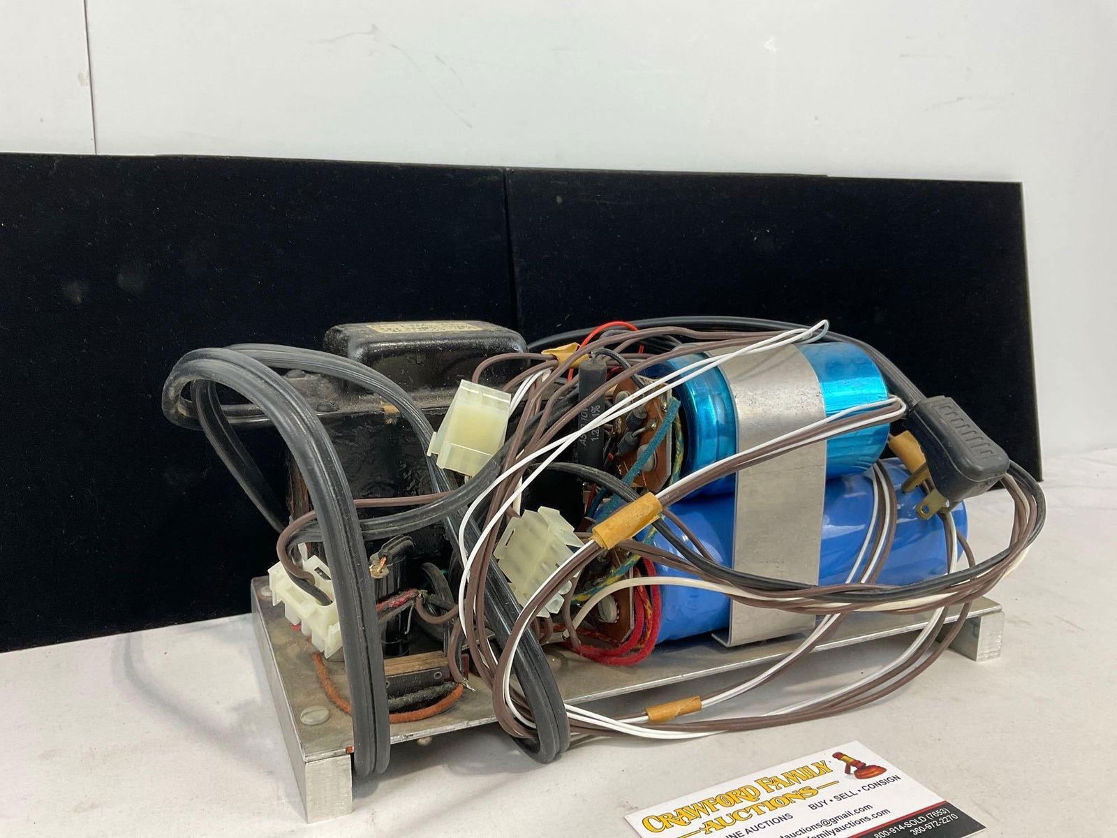 Vintage Power Supply, 120V, 48V & 24V CT, & more, 8h x 12w x 8d inches - 3