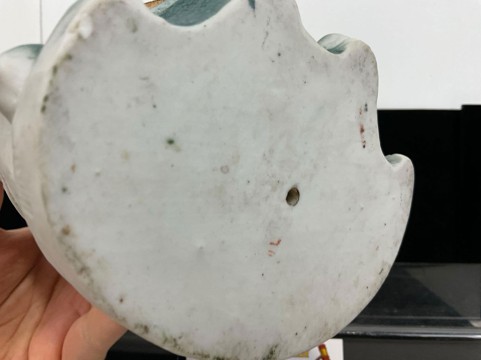 Large Antique Handpainted Bisque Porcelain Boy Figurine, 16h x 7w x 5d inches - 6