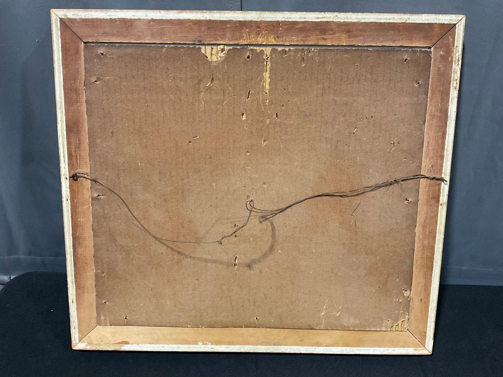 Framed Antique Watercolor, Partially Eaten Watermelon by B. Johanson, 22h x 25w x 3d inches - 4