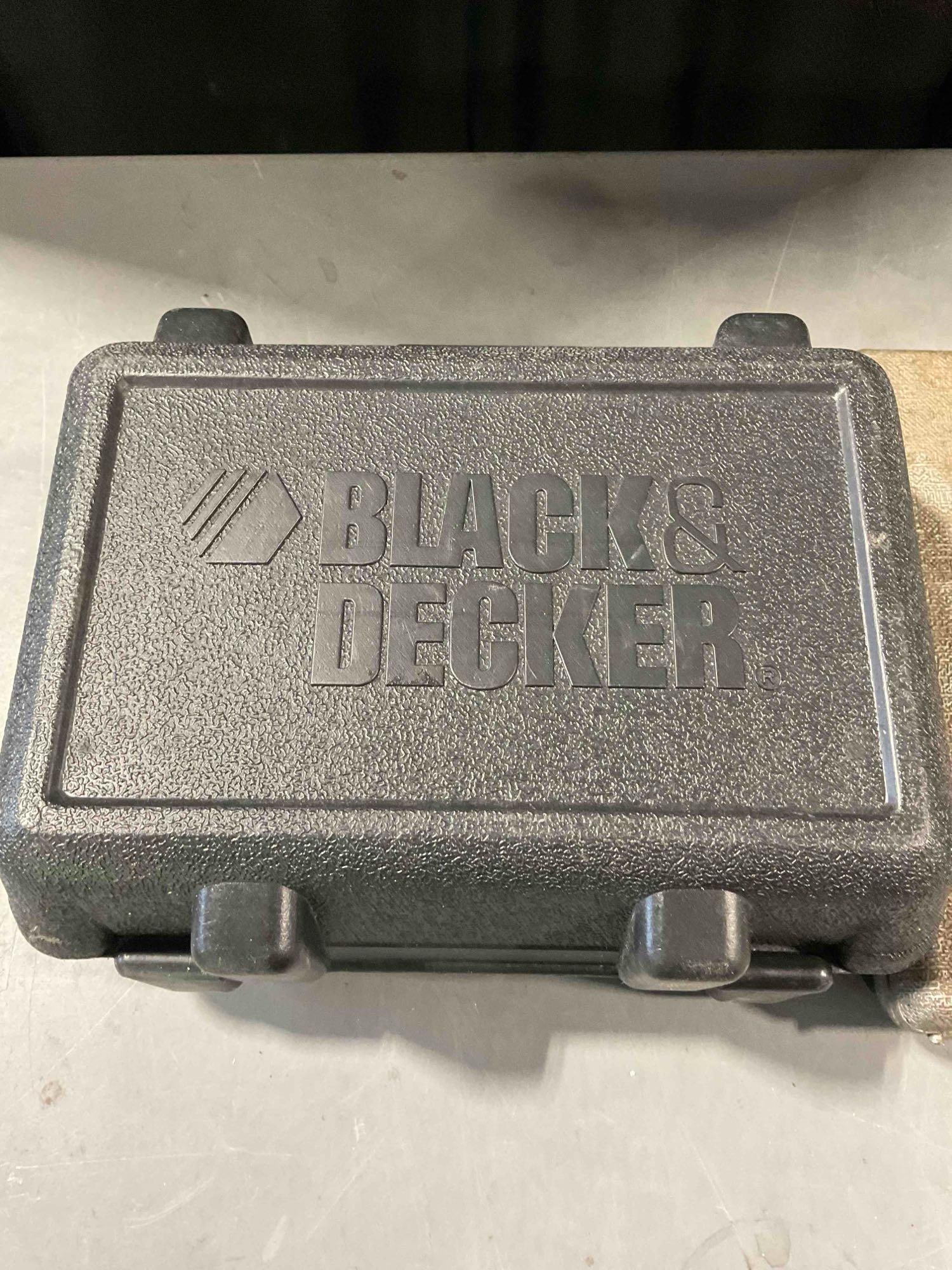 Black and Decker Palm Sander and a Jericho Powder Fired Stud Driver w/ Original Cases - 5