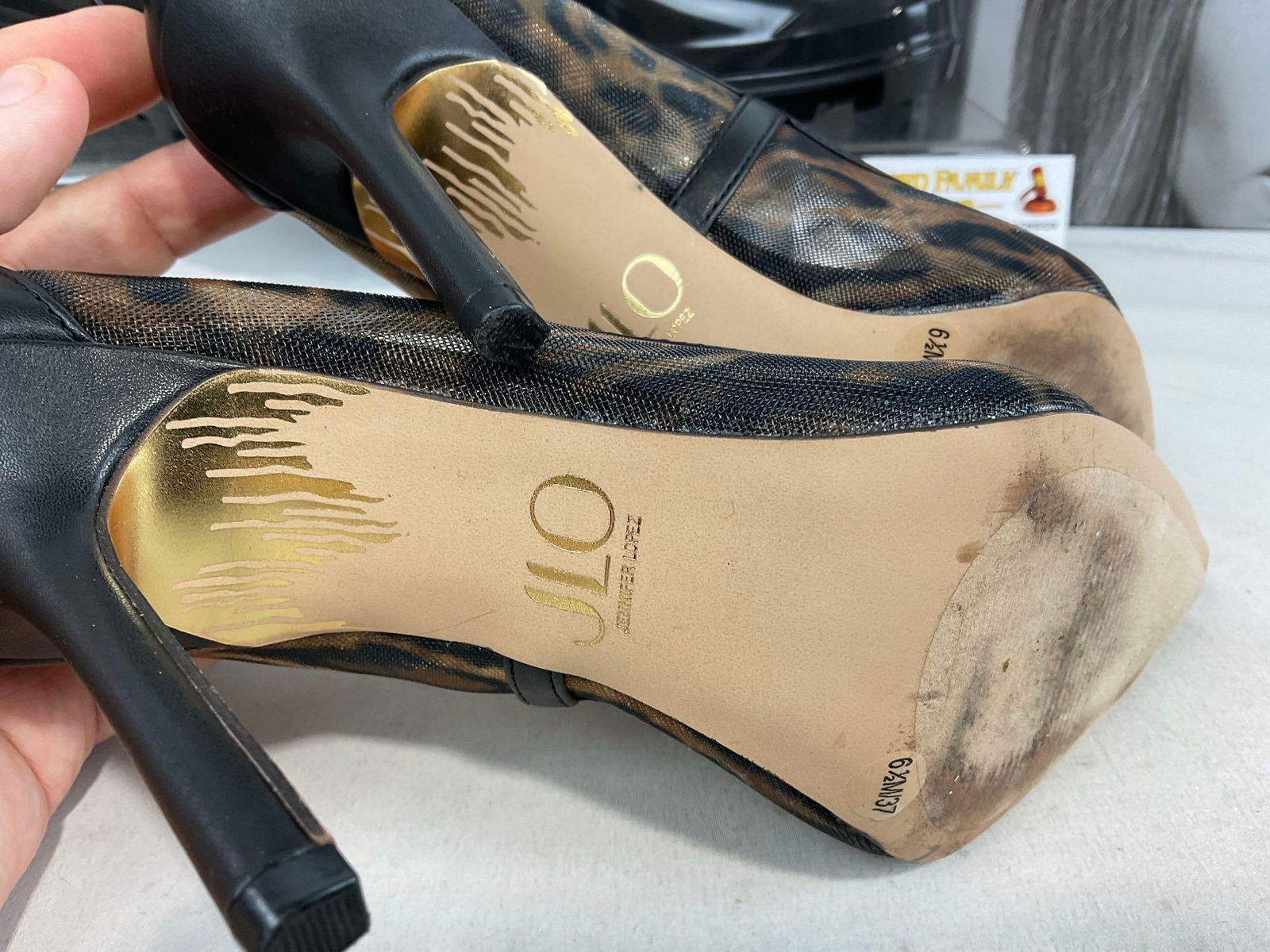 Pair of Shoes in Box, Jennifer Lopez Size 6.5 & Planone Original Boots, EU size 37 - 4