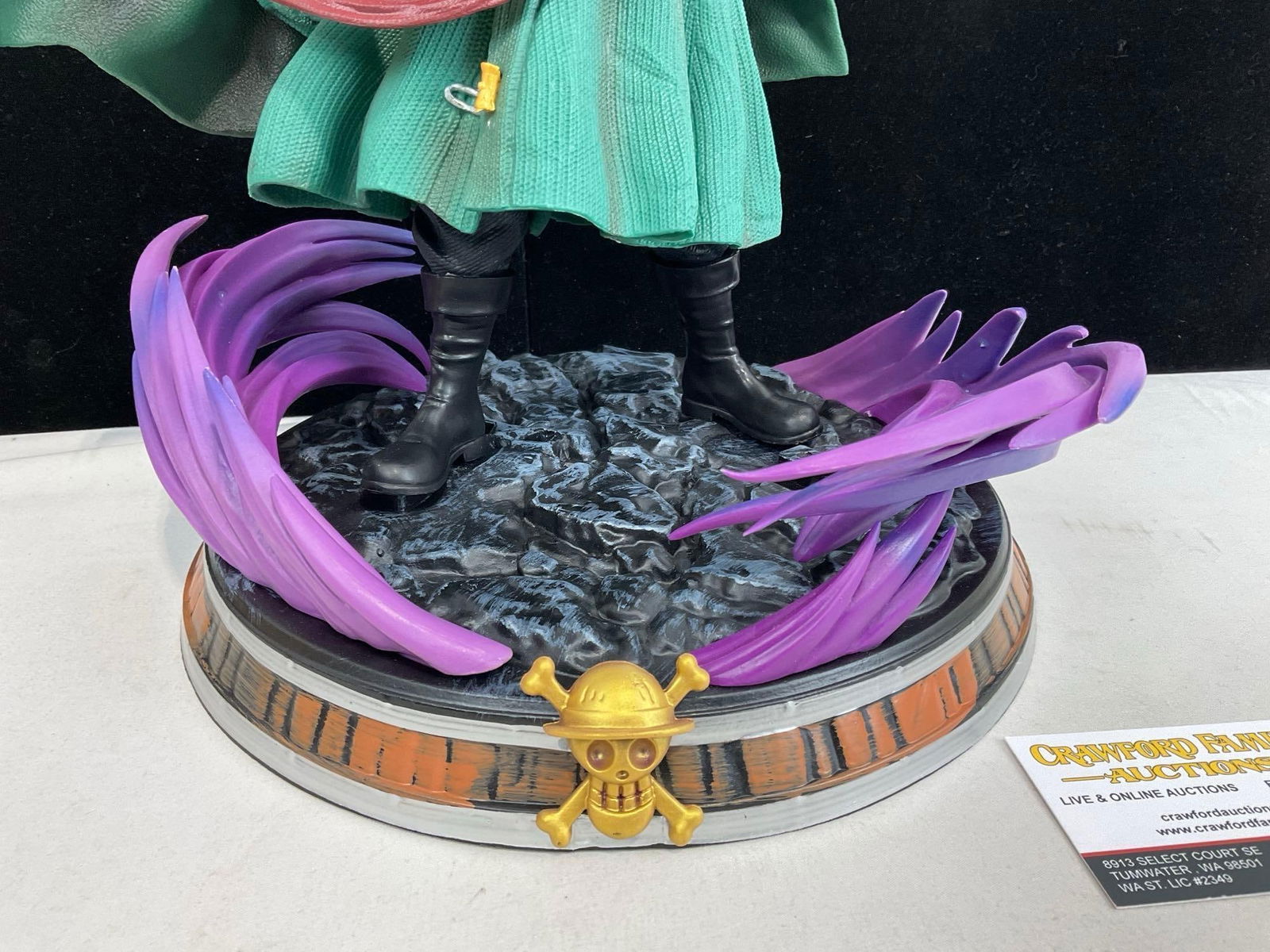 Roronoa Zoro One Piece Statue w/ base, no swords & Sword Art Online Alicization Figurine - 4