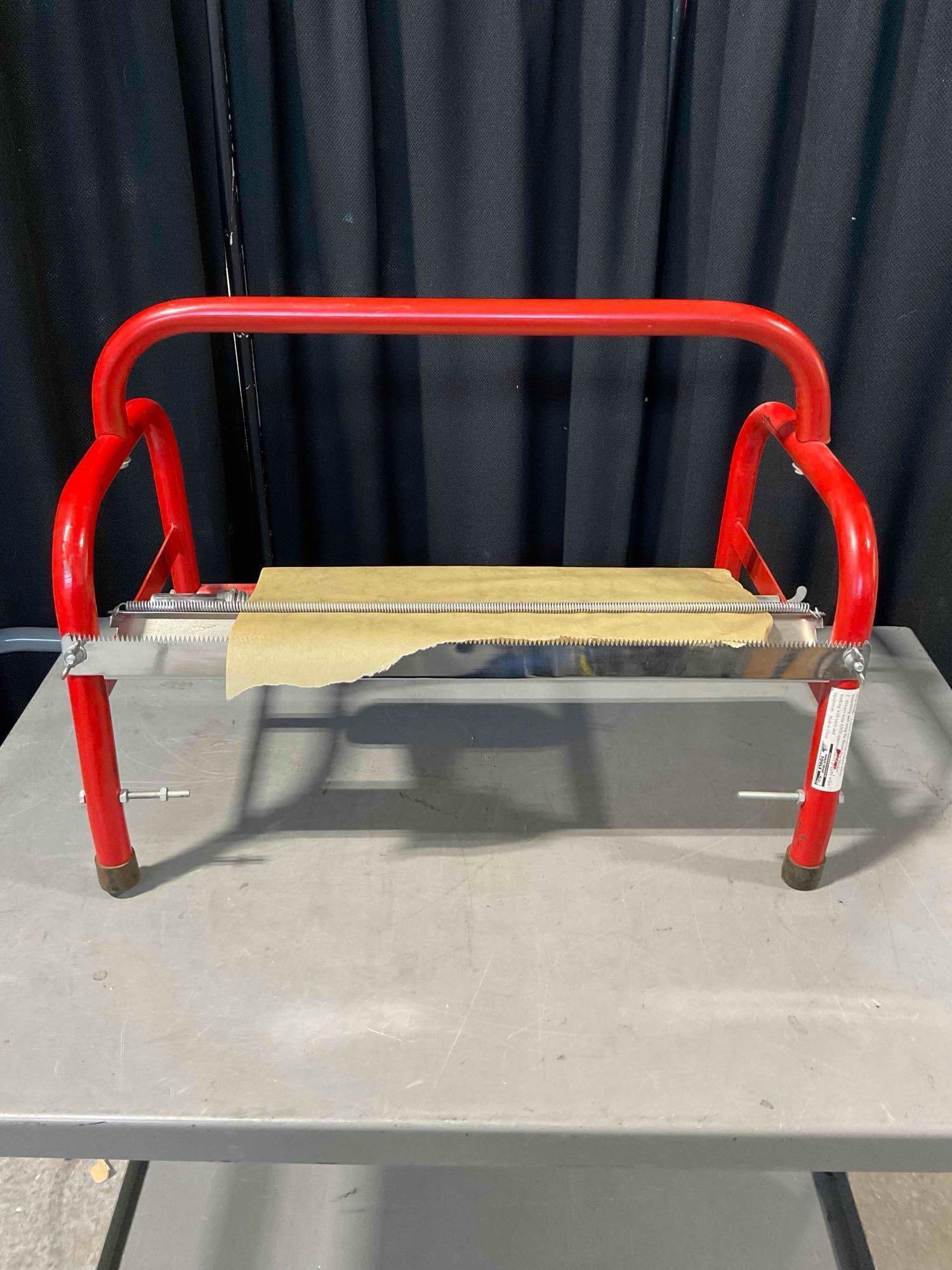 Harbor Freight Bench Top Masker Model Number 6491 Accepts Paper Rolls Up to 18" - 2