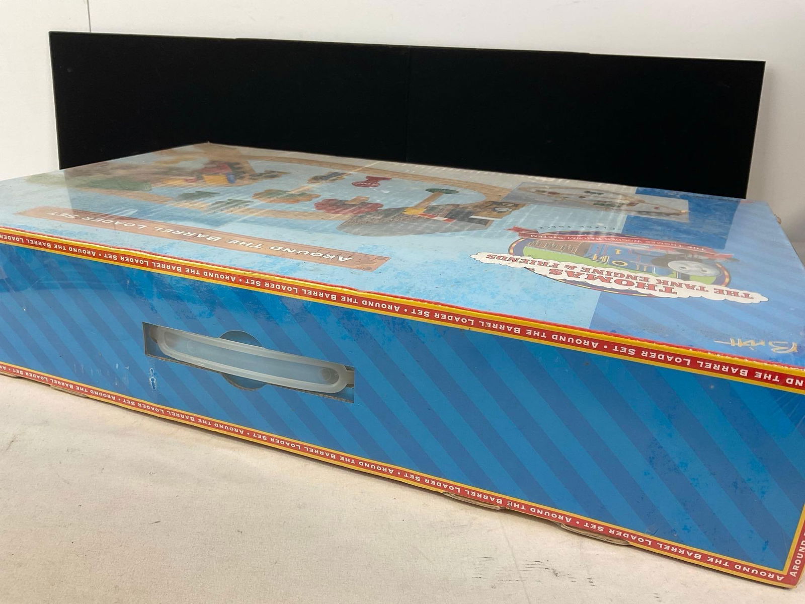 2 Thomas the Tank Engine & Friends Train Toys, both NIB, 1 w/ plastic on still, 8h x 20w x 14d inch - 5