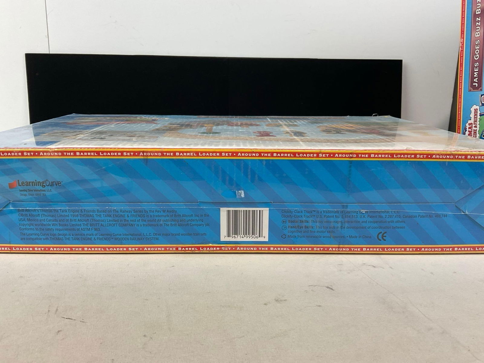 2 Thomas the Tank Engine & Friends Train Toys, both NIB, 1 w/ plastic on still, 8h x 20w x 14d inch - 6