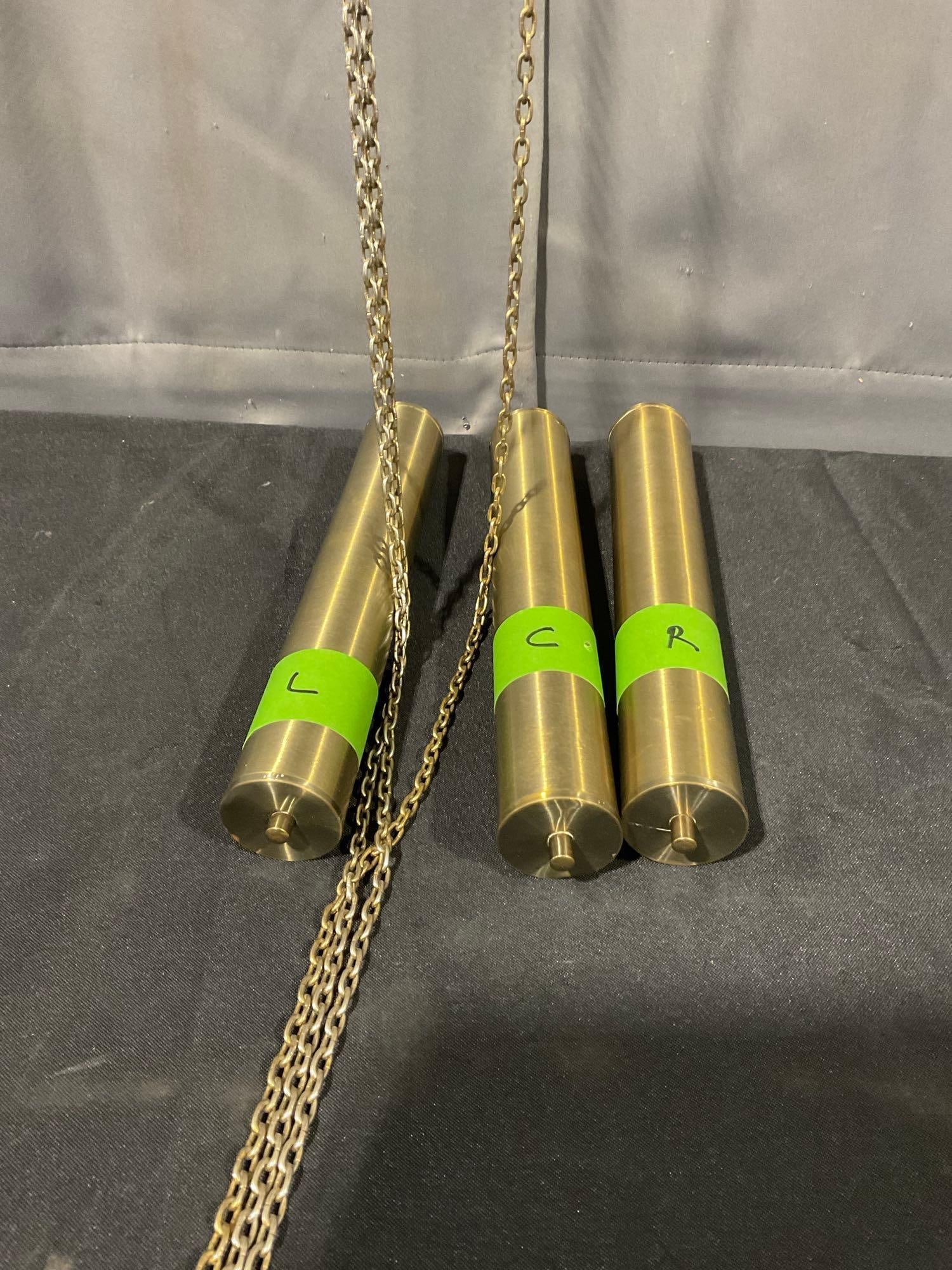 Vintage Seth Thomas Plymouth Time Strike Chime Wall Clock w/Chains & Weights, 31h x 18w x 8d in - 2