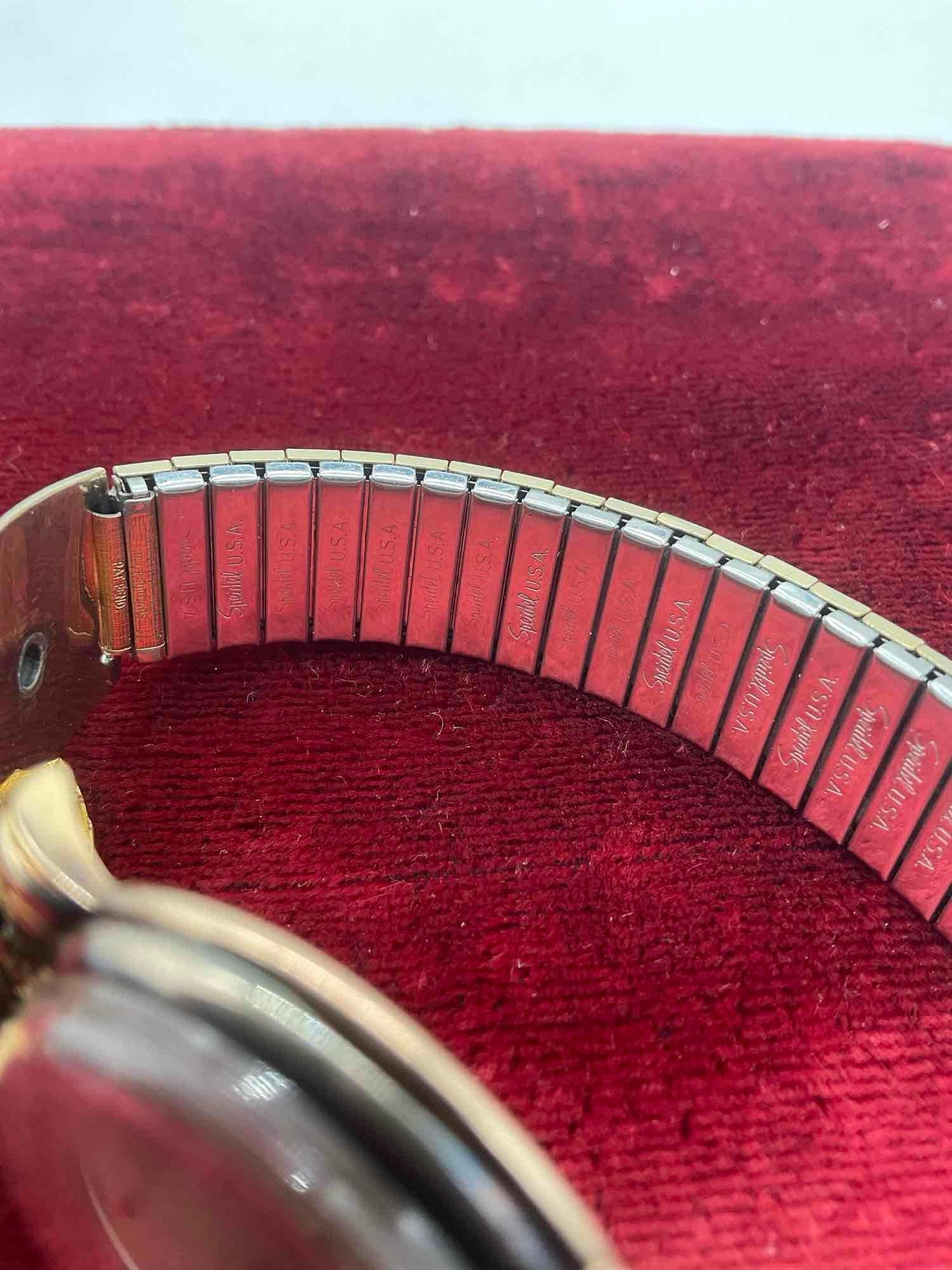 Huguenin MCM 18k Gold watch w/ Alaskan 22k Gold Nugget & 10k gold band ft. Diamond & Ruby - 13