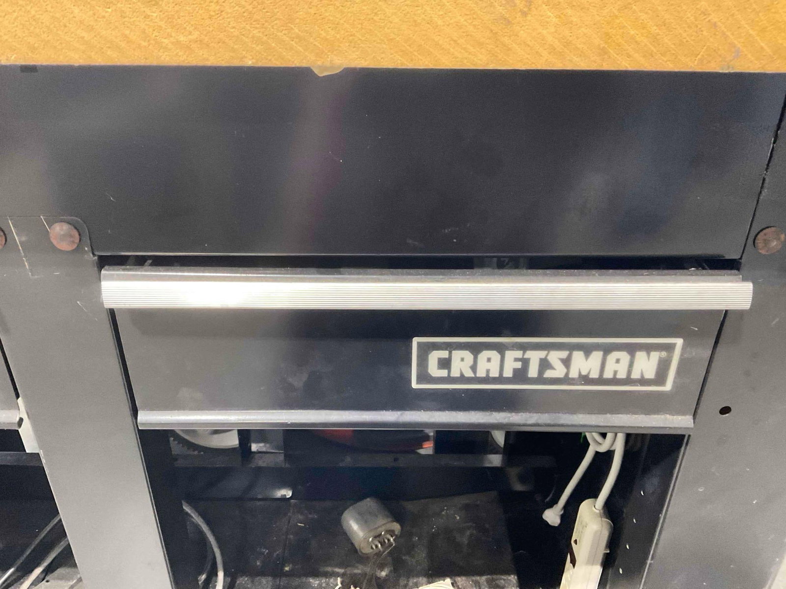 Craftsman Work Bench w/ 2-Drawers & Contents, incl. Craftsman Socket Set & More! See pics. - 4