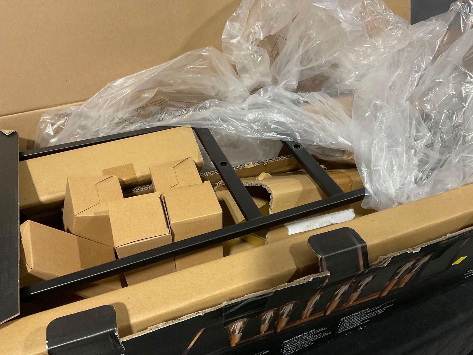 Artika Carter Long 8 Light Chandelier LED Dimmable LNIB, still in packaging - 4