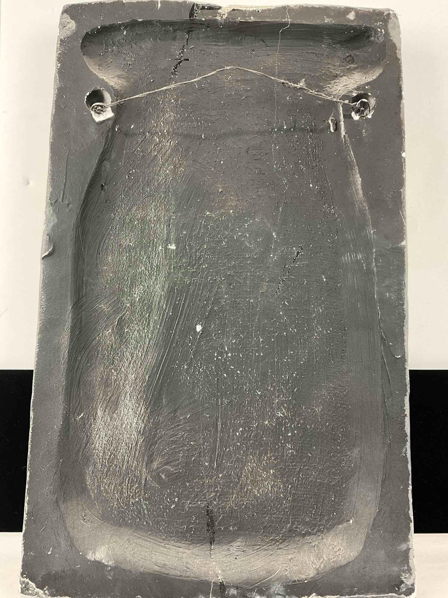 Large Plaster/Composite La Traviata by Giuseppe Verdi Plaque, Composers Bust on Music Page, 25x16... - 4