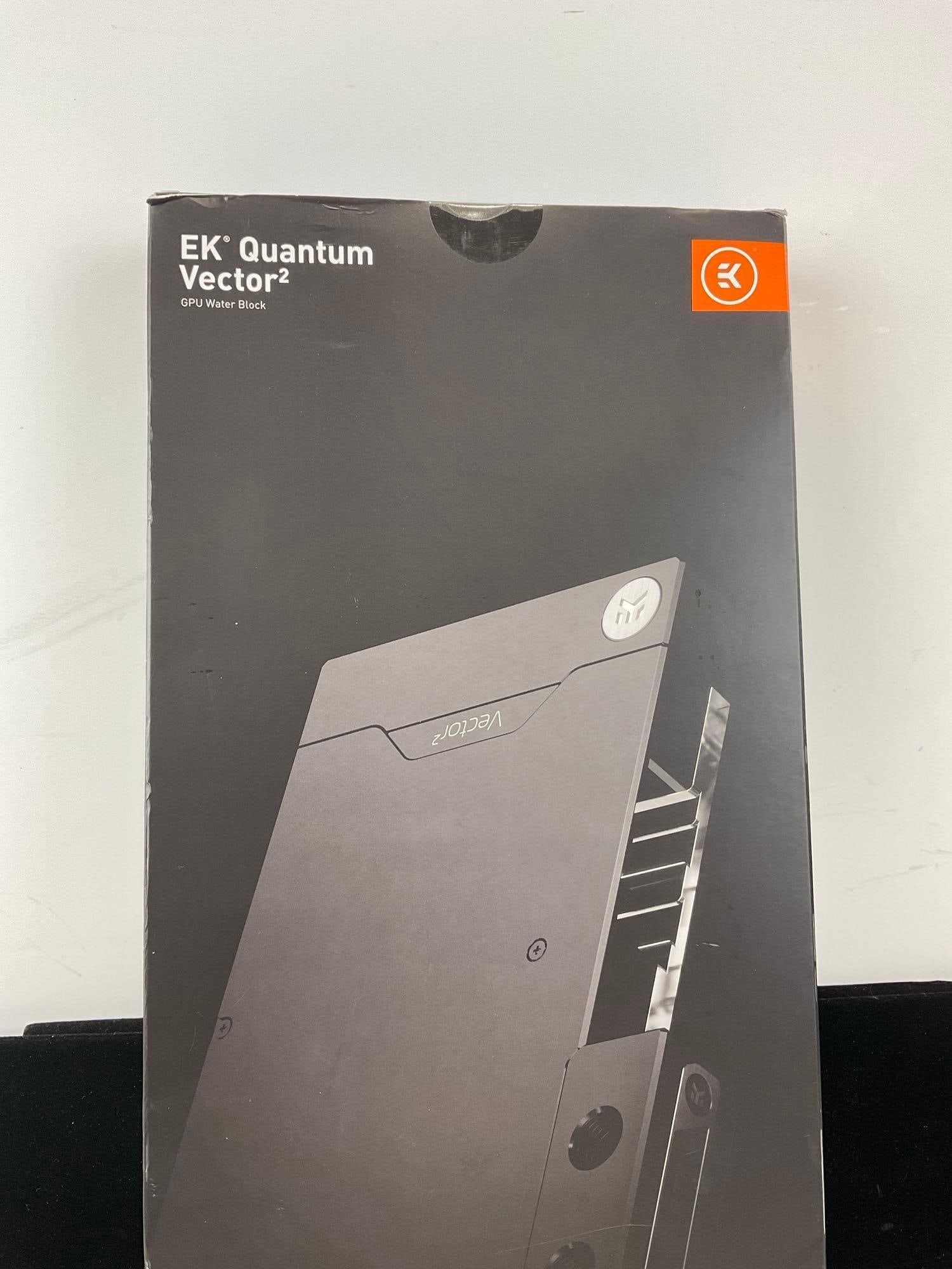 Nickel & Plexi Water Block for Graphics Card, EK-Quantum Vector2 Trio RTX 3090 Ti D-RGB, no card ... - 2