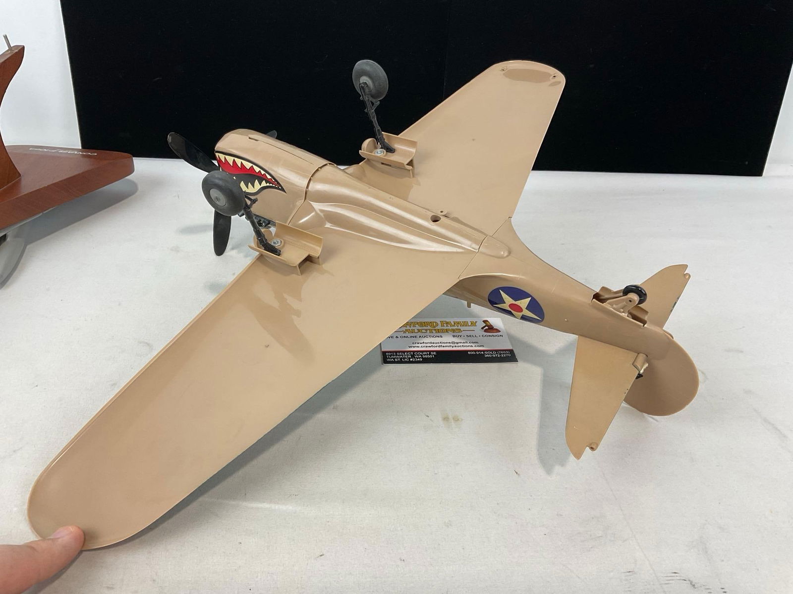 Convair F-106A Scale 1/48 & Curtiss P-40 Warhawk Airplane, made from kit - 5