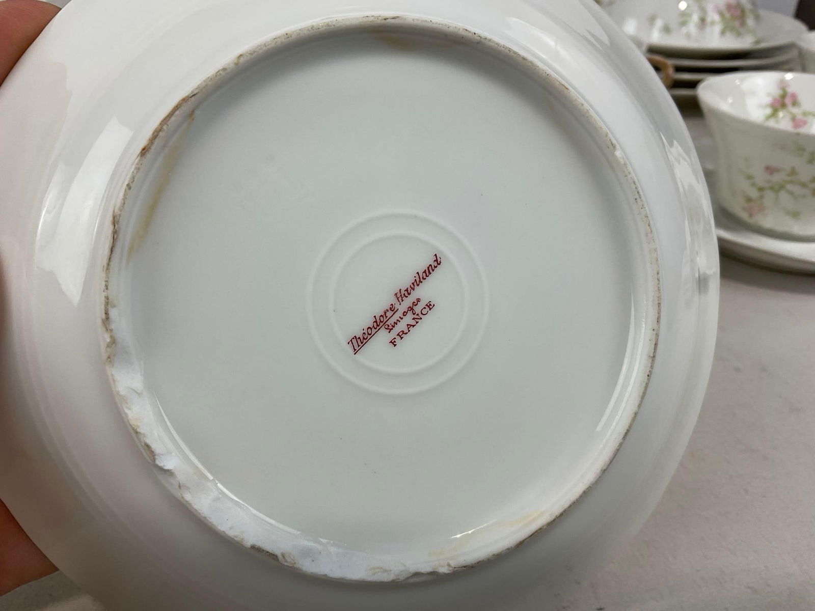 Vintage Theodore Haviland Limoges France China, approx 33 pieces - 6