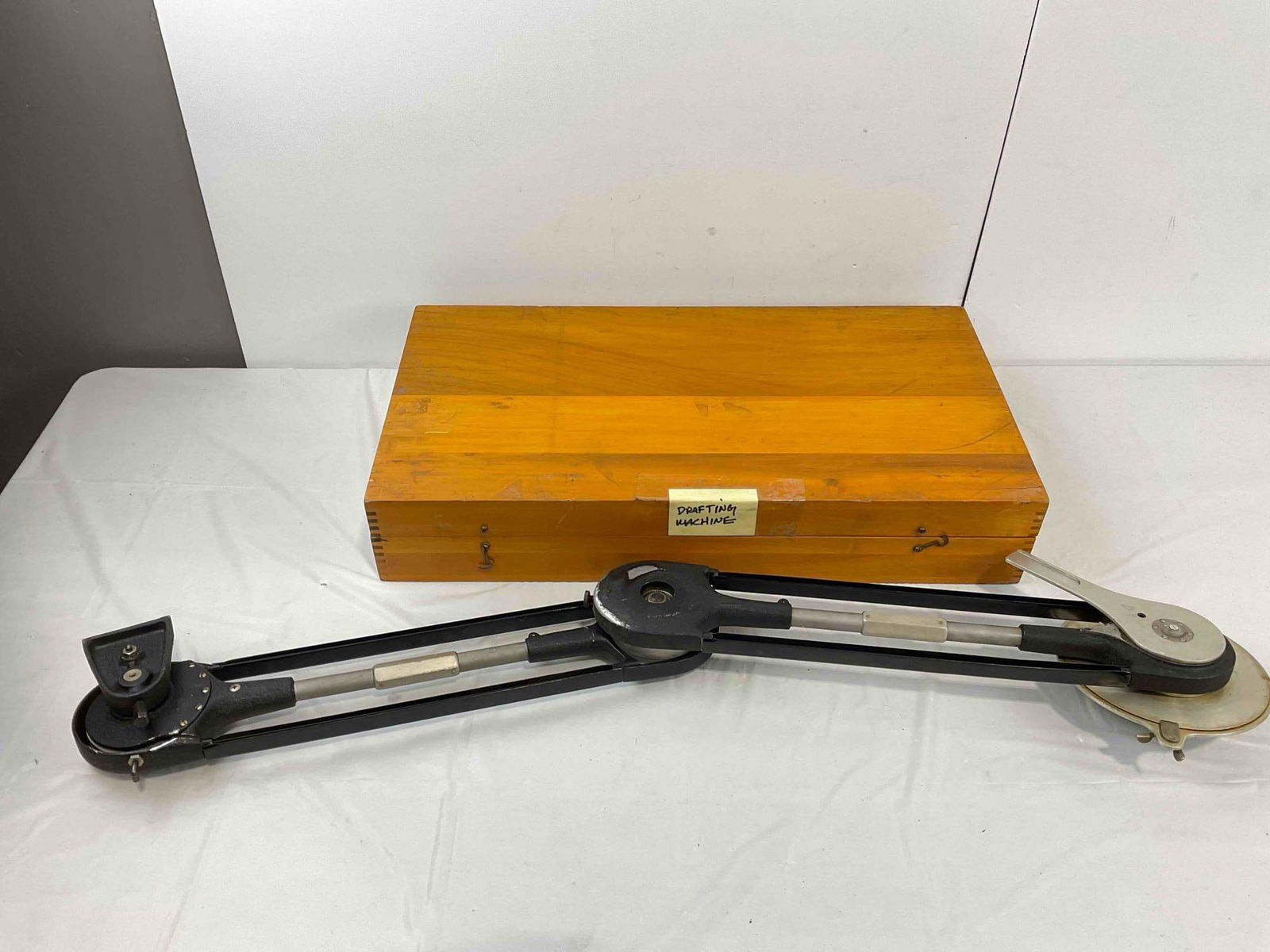 Vintage Bruning-Wallace Drafting Machine Arm No. 16107 Made for U.S. Navy Bureau of Ships. - 5