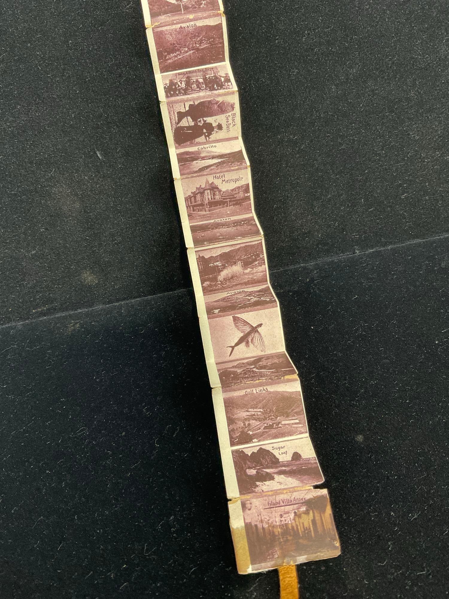 Early 20th Century Native American Papoose Postcard novelty item, 5h x 3w x 3d inches w/ Tag on it - 6